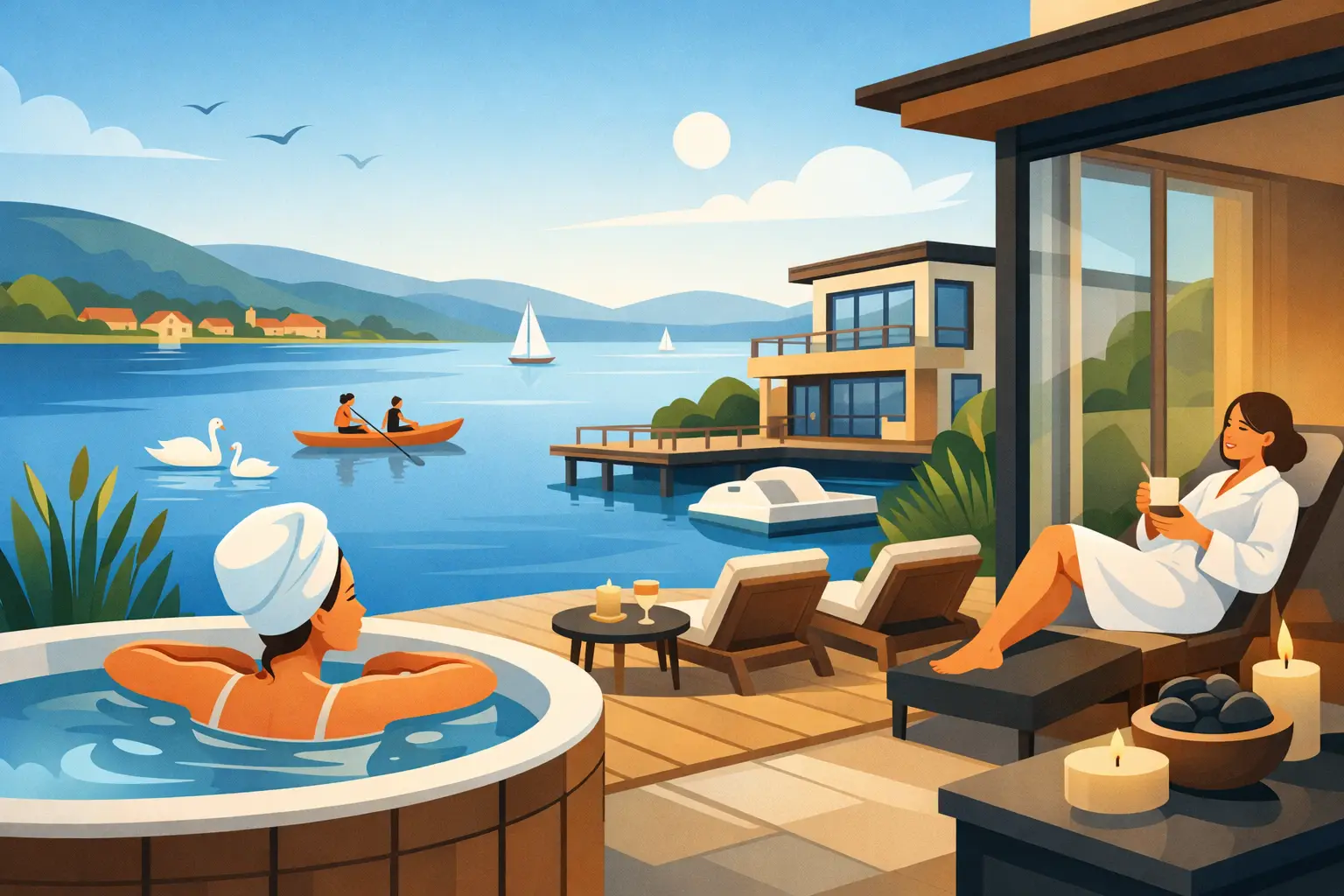 Wellness hétvége Velencei-tó apartmanban