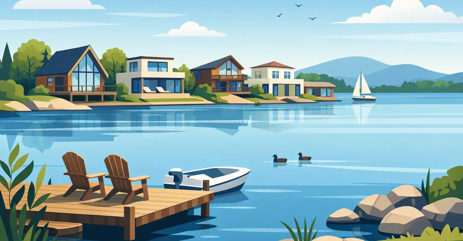 5 ok privát apartmant választani a tóparton